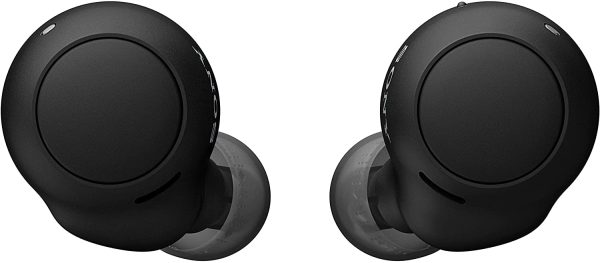 Sony WF-C500 Truly Wireless Bluetooth Earbuds with 20Hrs Battery, True Wireless Earbuds with Mic for Phone Calls, Quick Charge, Fast Pair, 360 Reality Audio, Upscale Music - DSEE, App Support - Black