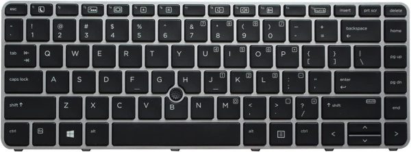 Laptop Keyboard Compatible with HP Elitebook 840 G3/G4, 745 G3/G4, Zbook 14u G4 Series |