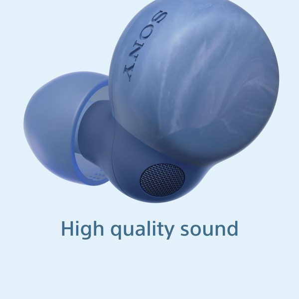 Sony LinkBuds S WF-LS900N Truly Wireless Noise Cancellation Earbuds Hi-Res Audio & 360 Reality Audio with Multipoint,Spotify Tap & Crystal Clear Calling ultralight weight Battery 20Hrs IPX4-Earth Blue