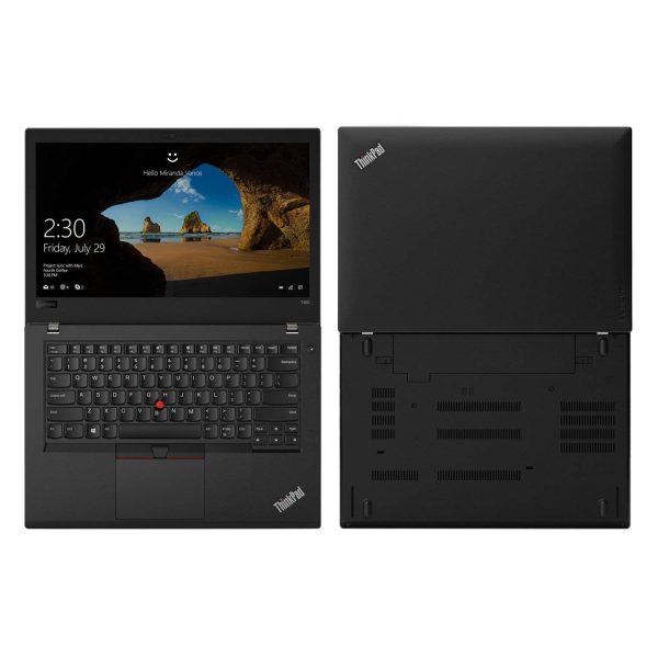 Lenovo ThinkPad T480. Intel Core i5 8th Gen (i5-8350U) with quad core. 14-inch Full HD Thin and Light Laptop (16GB RAM/ 256 GB SSD/ Windows 10 Professional/ Black) wifi, webcam , HDMI.