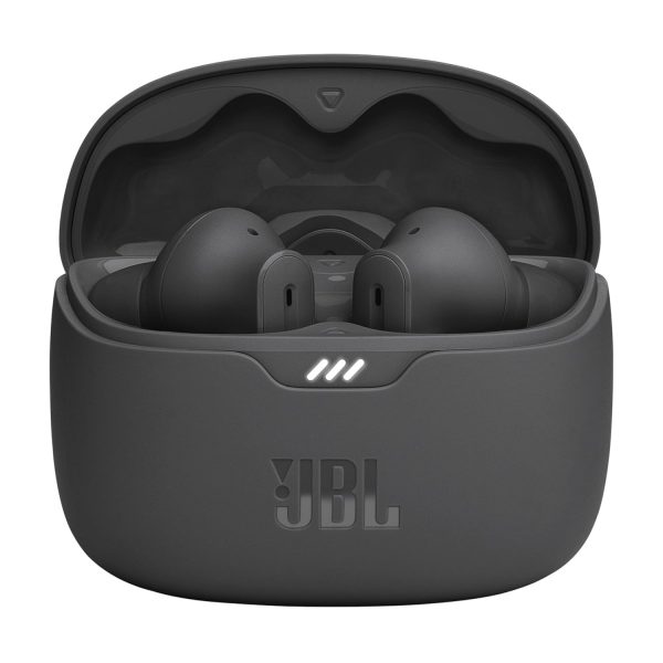 JBL Tune Beam In Ear Wireless TWS Earbuds with Mic, ANC Earbuds, Customized Extra Bass with Headphones App, 48 Hrs Battery, Quick Charge, 4-Mics, IP54, Ambient Aware & Talk-Thru, Bluetooth 5.3 (Black)