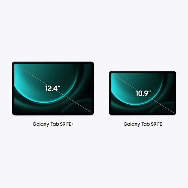 Samsung Galaxy Tab S9 FE+ 31.50 cm (12.4 inch) Display, RAM 8 GB, ROM 128 GB Expandable, S Pen in-Box, WiFi+5G, IP68 Tablet, Gray