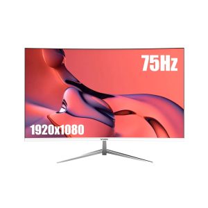 iVOOMi 32" Curve IV-L2702HD LED Monitor (80cm) | 250-300 nits | BIS Approved | Response Time 1 Ms | Refresh Rate 75 Hz | FHD1080 | Power Mode Indicator | Strong Metal Stand | 1 Year Warranty