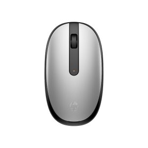 HP 240 Bluetooth Mouse/Ambidextrous; Compact Size; Portable Mouse/Red Optical Tracking/1600 dpi/3 Years Warranty/Pike Silver (43N04AA)