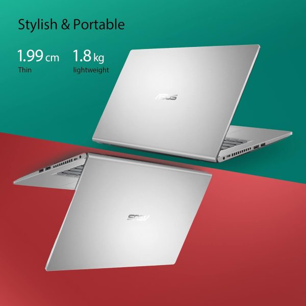 ASUS VivoBook 15 (2021) Thin and Light Laptop, Dual Core Intel Celeron N4020, 15.6-inch (39.62 cm) HD, (4GB RAM/256GB SSD/Integrated Graphics/Windows 11 Home/Transparent Silver/1.8 Kg), X515MA-BR011W