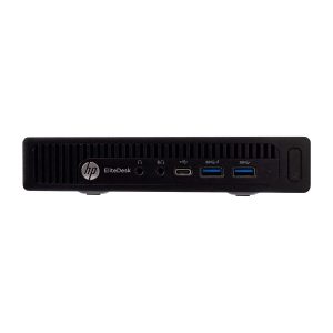 HP Elitedesk 800 G2 Tiny Desktop (Core I3 6th gen, 8 GB RAM, 500 GB HDD, Win 10 Pro, MS Office/ Intel HD Graphics/, USB 3.0, Ethernet,VGA), Black