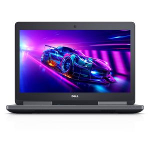 Dell Precision 7520 6th Gen Intel Core i7 Workstation 4K Ultra HD Laptop (8 GB DDR4 RAM, 256 GB SSD, 15.6" (39.6 cm) UHD, 4GB GDDR5 NVIDIA Graphics Card, Windows 11, MS Office), Black