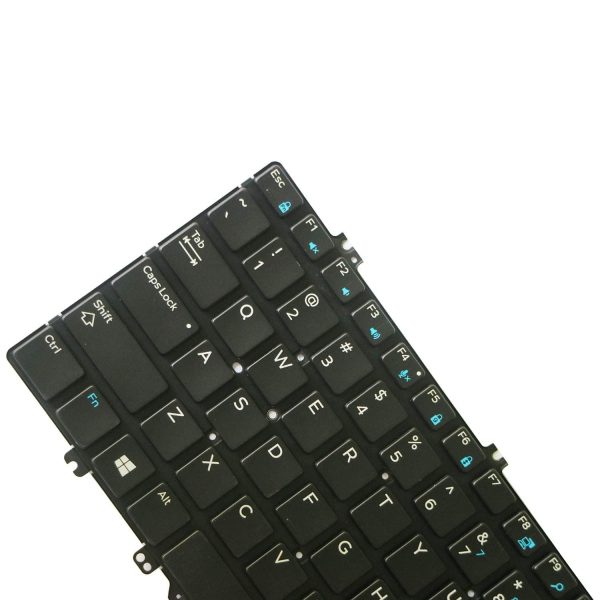 Laptop Keyboard Compatible with Dell Latitude 5290, 7280, 7290, 7390, 5280, 5288, 5289, 7389 Series | US Layout | P/N: PK131S51B00, V160325BS