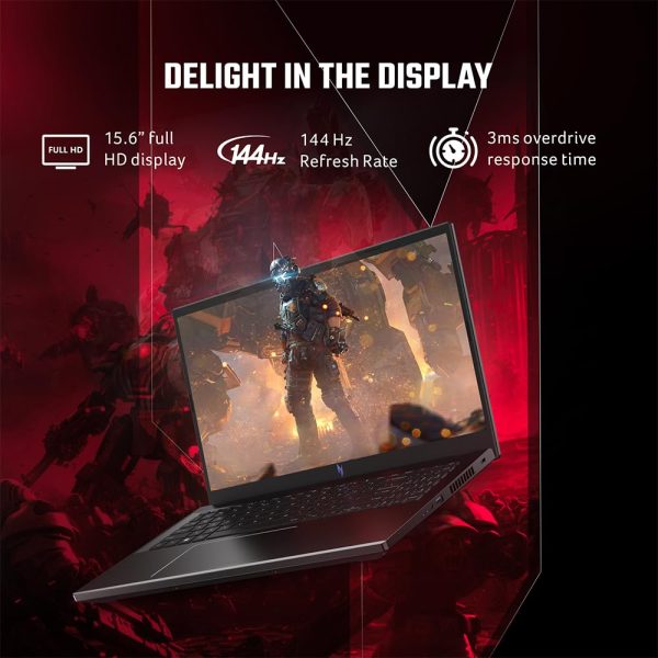 Acer Nitro V Gaming Laptop 13th Gen Intel Core i5-13420H with RTX 3050 Graphics 6 GB VRAM, 144Hz Display (16 GB DDR5/512GB SSD/Windows 11 Home/Wi-Fi 6),15.6"(39.6cms) FHD ANV15-51