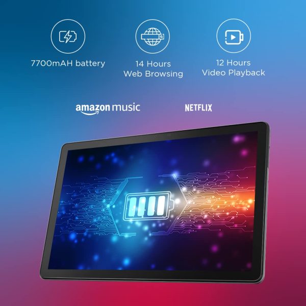 Lenovo Tab M10 FHD Plus (3rd Gen) with 10.61 Inch Screen, 6 GB RAM, 128 GB Storage, Wi-Fi+LTE Tablet