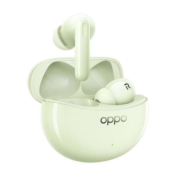 OPPO Enco Air3 Pro True Wireless in Ear Earbuds with Industry first Composite Bamboo Fiber, 49dB ANC, 30H Playtime, 47ms Ultra low latency,Fast Charge,BT 5.3 (Green)