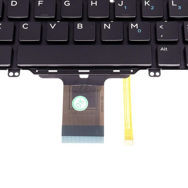 Laptop Keyboard Compatible with Dell Latitude 5290, 7280, 7290, 7390, 5280, 5288, 5289, 7389 Series | US Layout | P/N: PK131S51B00, V160325BS