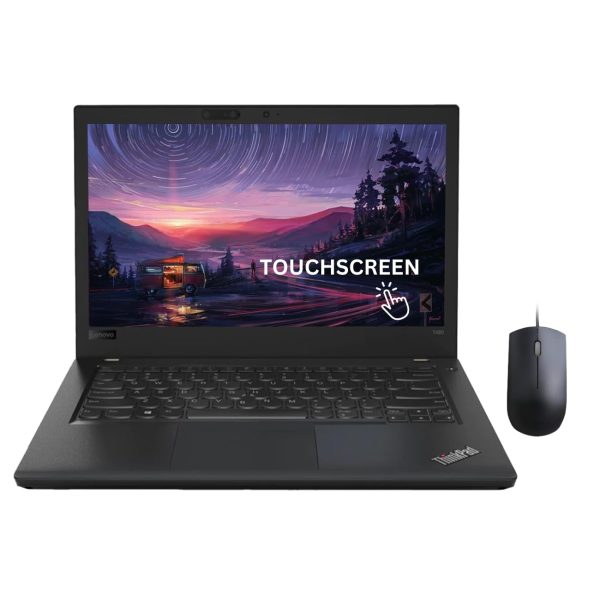 Lenovo ThinkPad T480 8th Gen Intel Core i5 Thin & Light FHD Touchscreen Laptop (16 GB DDR4 RAM/256 GB SSD/14" (35.6 cm) FHD/Windows 11/MS Office/WiFi/Bluetooth 4.1/Webcam/Intel Graphics)