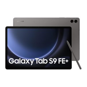 Samsung Galaxy Tab S9 FE+ 31.50 cm (12.4 inch) Display, RAM 12 GB, ROM 256 GB Expandable, S Pen in-Box, Wi-Fi, IP68 Tablet, Gray