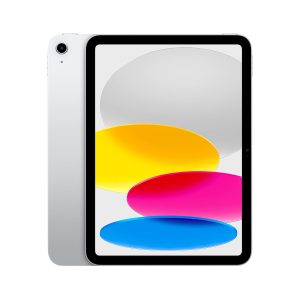 Apple iPad (10th Generation): with A14 Bionic chip, 27.69 cm (10.9″) Liquid Retina Display, 64GB, Wi-Fi 6, 12MP front/12MP Back Camera, Touch ID, All-Day Battery Life – Silve