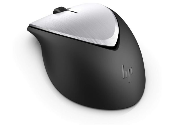 HP Envy 500 Wireless Rechargeable Mouse with Adjustable 800/1200/1600 DPI Settings and Micro USB Laser Sensor, Long Battery Life Last Upto 11 Weeks, Aluminum Finish (Grey)