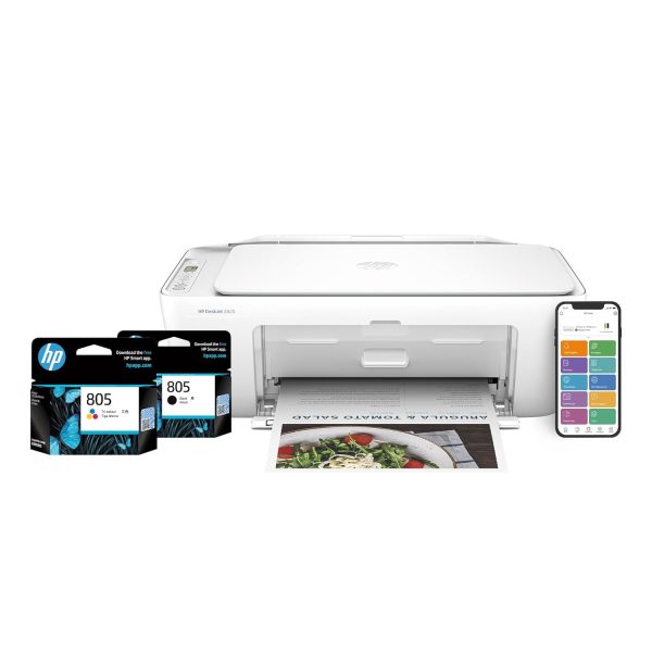 HP Deskjet 2820 Printer, Copy, Scan, WiFi with self Reset, Bluetooth, USB, Simple Setup Smart App, Ideal for Home.