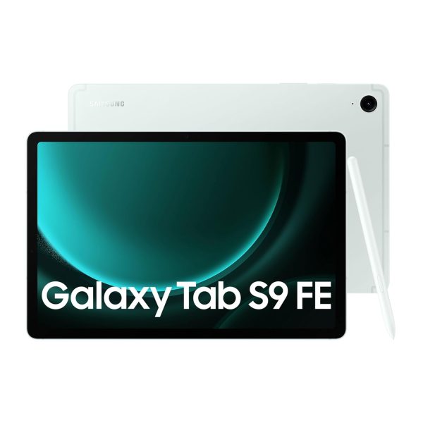 Samsung Galaxy Tab S9 FE 27.69 cm (10.9 inch) Display, RAM 6 GB, ROM 128 GB Expandable, S Pen in-Box, Wi-Fi, IP68 Tablet, Mint Upto INR 7000 Bank Discount