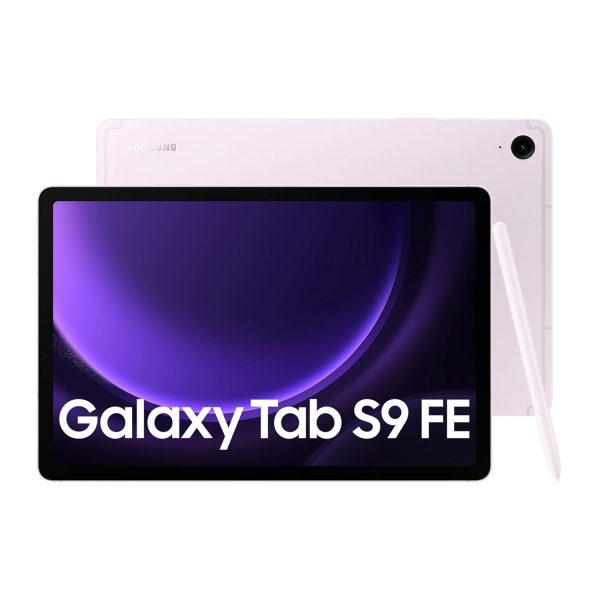 Samsung Galaxy Tab S9 FE 27.69 cm (10.9 inch) Display, RAM 6 GB, ROM 128 GB Expandable, S Pen in-Box, Wi-Fi, IP68 Tablet, Lavender Upto INR 7000 Bank Discount