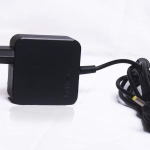 Lenovo Plastic Original Gx21M75594 45W Laptop Adapter/Charger with Power Cord for Select Models of Lenovo (Round Pin)