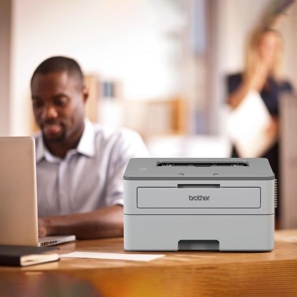 Brother HL-B2000D Automatic Duplex Laser Printer with 34 Pages Per Minute Print Speed, 32 MB Memory, Large 250 Sheet Paper Tray, USB Connectivity