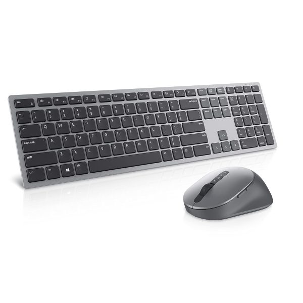 Dell KM7321W Multi-Device Wireless (RF/Bluetooth) Keyboard and Mouse Combo with Programmable Keys and Mouse Buttons, up to 36 Month Battery Life, 3Y Advance Exchange Warranty - Black