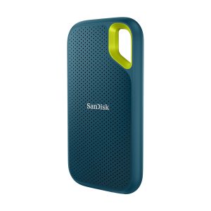 Sandisk Extreme Portable 4TB, 1050MB/s R, 1000MB/s W, 3mtr Drop Protection, IP65 Water/dust Resistance, HW Encryption, PC,MAC & TypeC Smartphone Compatible, 5Y Warranty, External SSD, Monterey Color