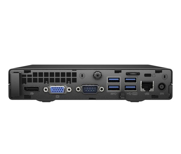 HP Prodesk 600 G2 Tiny Desktop (Core I3 6th gen, 8 GB RAM, 256 GB SSD, Win 10 Pro, MS Office/ Intel HD Graphics/, USB 3.0, Ethernet,VGA), Black