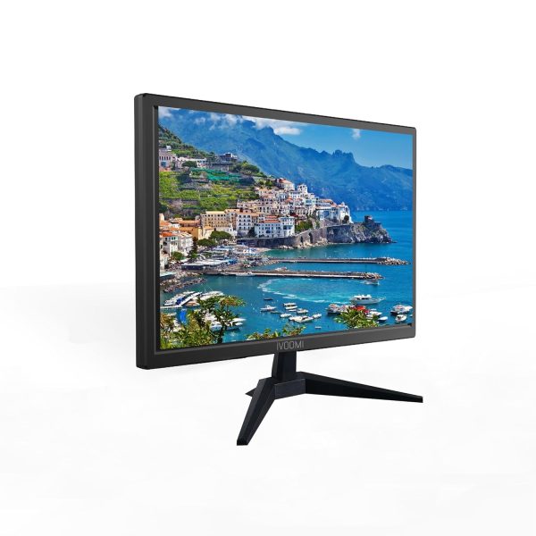 iVOOMi 24 Inch (59.90 cm Visible) BIS approved HD LED Monitor |60Hz Refresh Rate |1920 x 1080 Pixels | Includes Free HDMI Cable |16.7M Colors | HDMI & VGA Port | Built-in Power Supply |1 Year Warranty