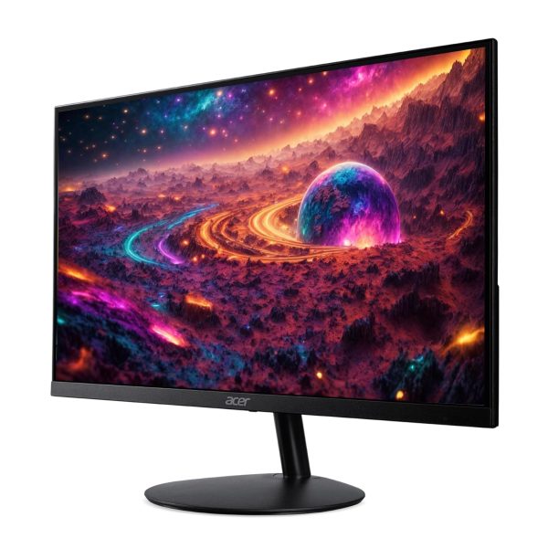 Acer SA322QU 31.5 Inch WQHD 2560x1440 Resolution IPS Ultra Slim (7.2mm) Backlit LED LCD Monitor I 75 Hz Refresh I 1 MS VRB I HDR 10 I AMD Free Sync I 2xHDMI 1xDP I Stereo Speakers I Eye Care I Black