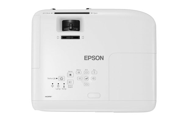 Epson EH-TW750 3400 lumens 1920 x 1080 Resolution Home Theatre Projector (HDMI, VGA, Miracast) (White)