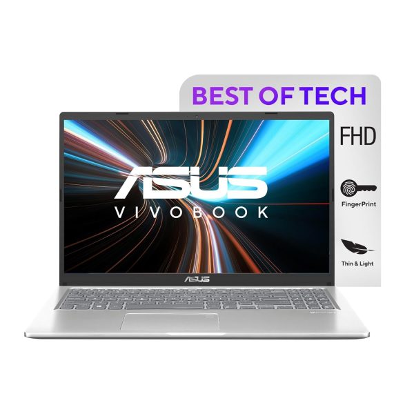 ASUS VivoBook 15 (2021) Thin and Light Laptop, Dual Core Intel Celeron N4020, 15.6-inch (39.62 cm) HD, (4GB RAM/256GB SSD/Integrated Graphics/Windows 11 Home/Transparent Silver/1.8 Kg), X515MA-BR011W