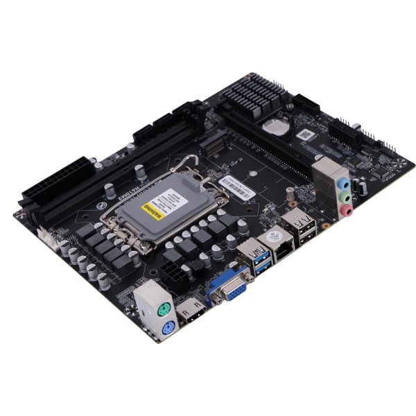 ZEBRONICS H610M2 Micro-ATX Motherboard for LGA 1700 Socket, Supports Intel 12th & 13th Generation Processors, M.2 Slot, 5.1 Audio, DDR4 3200 MHz, Ports (RJ45 | SATA | USB 3.0 | HDMI)