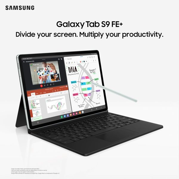 Samsung Galaxy Tab S9 FE 27.69 cm (10.9 inch) Display, RAM 6 GB, ROM 128 GB Expandable, S Pen in-Box, Wi-Fi, IP68 Tablet, Gray Upto INR 7000 Bank Discount