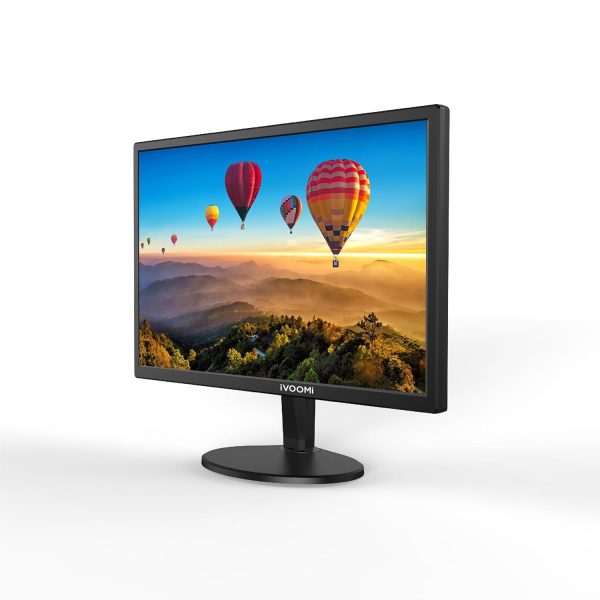 IVooMI 19 Inch (48.2 cm Visible) | BIS approved HD LED Monitor | 60Hz Refresh Rate | 1440 x 900 Pixels | Includes Free HDMI Cable | 16.7M Color |HDMI & VGA Port, Built-in Power Supply | 1Year Warranty