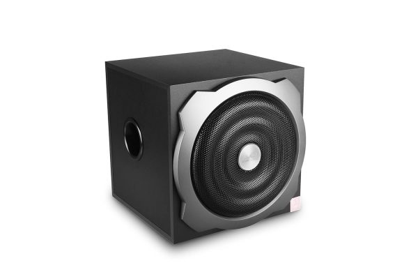 F&D A521X 104 W 2.1 Channel Bluetooth Multimedia Speakers with Subwoofer Satellite Speaker, Remote, Digital FM & USB (Black)