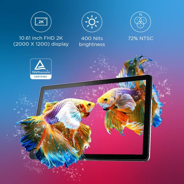 Lenovo Tab M10 FHD Plus (3rd Gen) with 10.61 Inch Screen, 6 GB RAM, 128 GB Storage, Wi-Fi+LTE Tablet