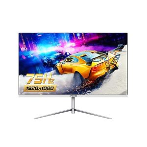 iVOOMi 24 Inch (60.45 cm) BIS Approved Ultra Slim Flicker Free Flat Frameless FHD Monitor | 75Hz Refresh Rate |1920 x 1080 Pixels | Includes Free HDMI Cable |16.7M Colors|Tilt Option |1 Year Warranty