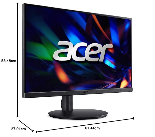 Acer CB272K 27 Inch UHD 4K 3840 X 2160 Pixels IPS Backlit LED LCD Monitor I HDR 10, Delta E