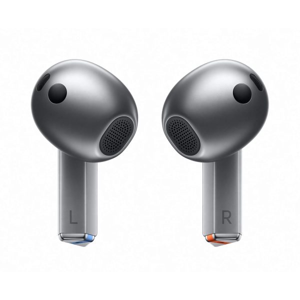 Samsung Galaxy Buds 3 (Silver) with Galaxy AI Powered Real-time Interpreter | 24-bit Hi-Fi Audio | Up to 36H Battery | IP57