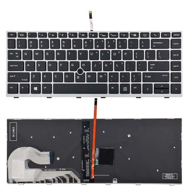 Laptop Keyboard for HP EliteBook 745 G5 745 G6 840 G5 846 G5 840 G6 846 G6 and ZBook 14u G5 ZBook 14u G6 Backlight Series Laptop