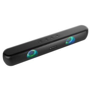 ZEBRONICS Vita 101 Bluetooth v5.0,with RGB light,USB, SD Card, AUX, FM 10 W Bluetooth Soundbar