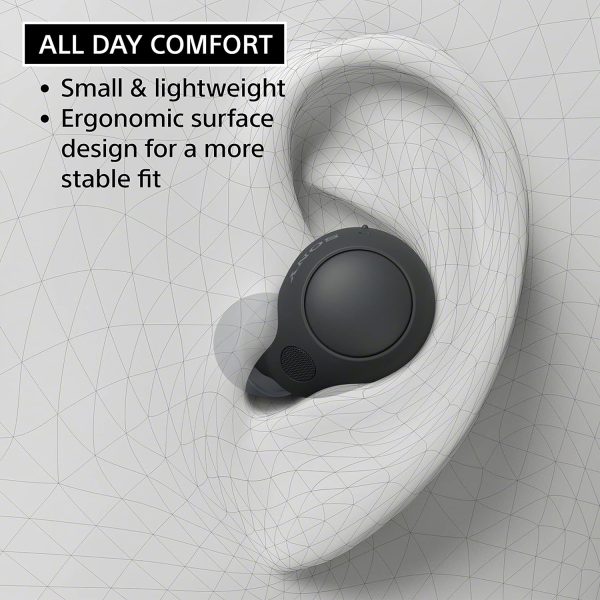 Sony WF-C700N Bluetooth Truly Wireless Active Noise Cancellation in Ear Earbuds,360 RA, Multipoint Connection, 10 mins Super Quick Charge, 15hrs Battery, IPX4 Rating, Fast Pair, App Support-White