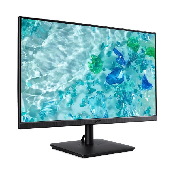 Acer V247Y E 23.8 Inch Full Hd IPS Backlit Led Lcd MonitorI100Hz Refresh RateI250 Nits,99% SrgbIZero FrameIHdmi,Vga PortsITuv Eye CertifiedIStereo SpeakersI100% Recyclable Packaging,Black