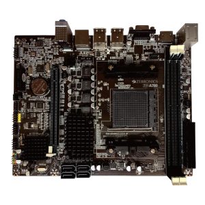 ZEBRONICS A780-D3 Micro-ATX Motherboard for AM3, AM3+ Socket, Supports AMD FX, Athlon II Series Processors, 5.1 Audio, DDR3 1600 MHz, Ports (RJ45 | SATA | USB | HDMI | VGA | PS/2)