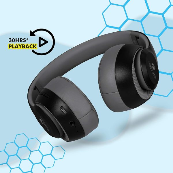 ZEBRONICS Zeb-Dynamic with Bluetooth supporting Headphone, Aux input, call Function and Media/volume control