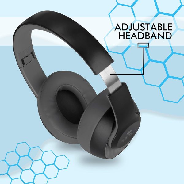 ZEBRONICS Zeb-Dynamic with Bluetooth supporting Headphone, Aux input, call Function and Media/volume control