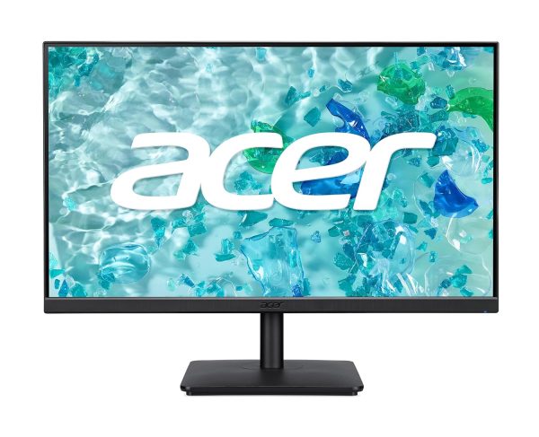 Acer V247Y E 23.8 Inch Full Hd IPS Backlit Led Lcd MonitorI100Hz Refresh RateI250 Nits,99% SrgbIZero FrameIHdmi,Vga PortsITuv Eye CertifiedIStereo SpeakersI100% Recyclable Packaging,Black