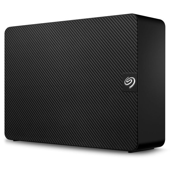 Seagate Expansion 8TB Desktop External HDD - USB 3.0 for Windows and Mac with 3 yr Data Recovery Services, Portable Hard Drive (STKP8000400), Black