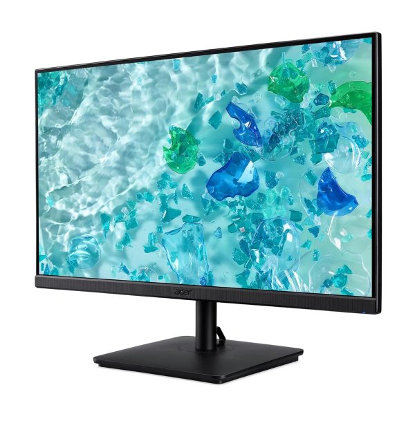 Acer V247Y E 23.8 Inch Full Hd IPS Backlit Led Lcd MonitorI100Hz Refresh RateI250 Nits,99% SrgbIZero FrameIHdmi,Vga PortsITuv Eye CertifiedIStereo SpeakersI100% Recyclable Packaging,Black